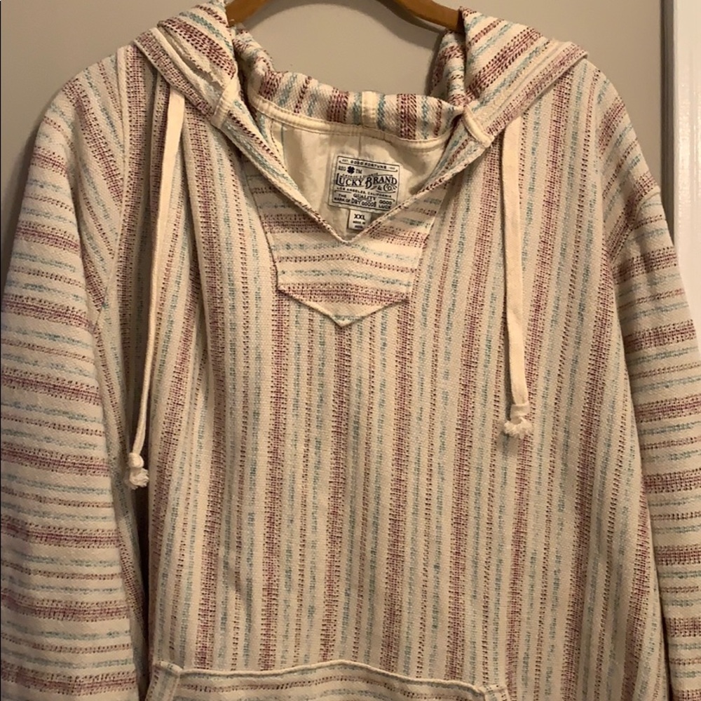 Lucky Brand striped hoodie
